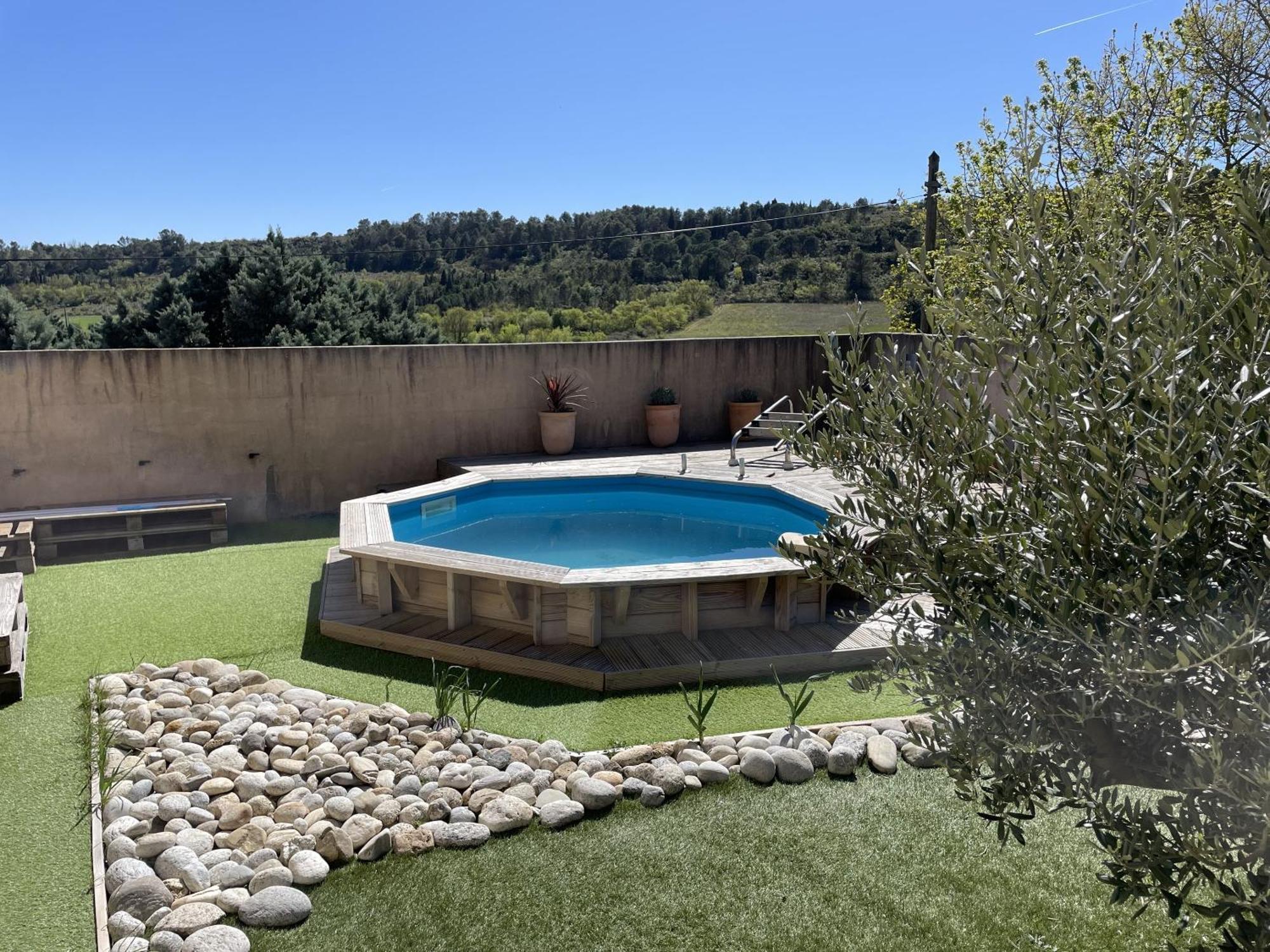 Le Gite De La Bade Villegailhenc Exterior photo